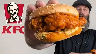 Reviewing KFC's NEW Zinger Drip. The good and the bad.