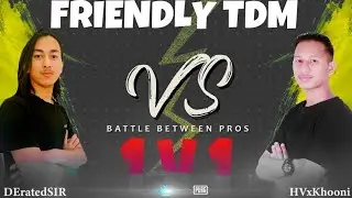 1 vs 1 with DeRated sir. (friendly match)