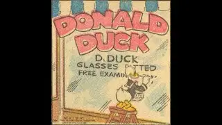 Donald Duck (Comic Dub #86) Eye-Chart in Chinese - Al Taliaferro
