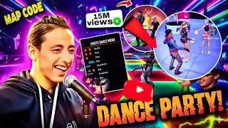 Free Fire Disco Dance Map Code || Craftland Dance Map Code