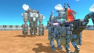 Iron-Jackhammer VS Workshop Units - Age of Warbots