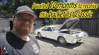 I waited 10 months to receive this bucket list car BIG THUMPY CRANE Cam 1966 Oldsmobile Toronado