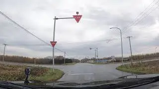 Obihiro City Trip : Evening drive - Tire Shop-Sushi Restaurant-Net Caf&eacute; | Hokkaido drive view, Japan