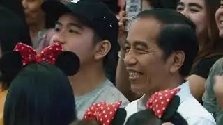 Saat Presiden Jokowi Saksikan Aksi Jan Ethes dalam Pertunjukan Musik, Surakarta, 8 September 2019