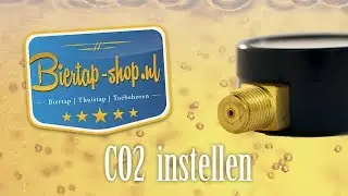 Hoe stel ik mijn CO2 druk in?