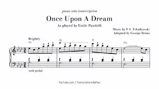 Once Upon A Dream - Disney's Sleeping Beauty - Sheet music transcription