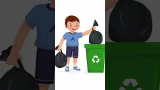 Clean habits = Healthy life! 🧼🌍short english rhymes #Shorts