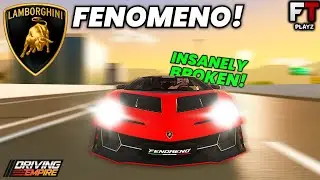 THIS LAMBORGHINI FENOMENO IS INSANELY BROKEN In Roblox Driving Empire!