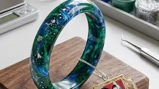 How to make Resin bangles #how to make resin kada #Resin tutorial for beginners step by step #DIY