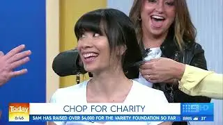 ellaslist's Sam takes the Chop LIVE on Weekend Today