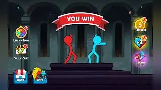Red & Blue Stickman | Levels 1 - 10 | Gameplay