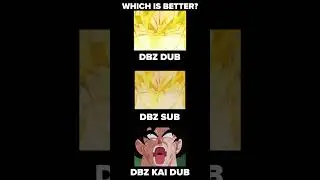 Which Goku Scream is better? | DBZ #shorts