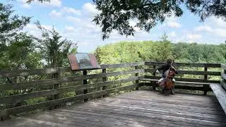 Duport Etude #8 for solo cello at Starved Rock