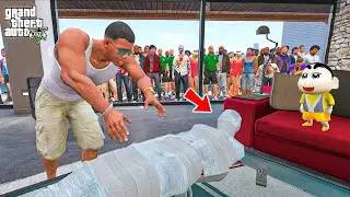 Shinchan and Franklin Found Zombie Virus Inside Franklin's House in GTA 5!