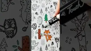 Bear coloring pages #bear #fox #coloringbook #art #animals
