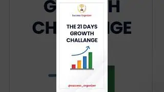 21 Days Growth Challenge for change your life 🚀 #GrowthChallenge