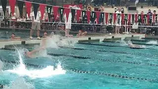 Robbie Hill 100m Backstroke: State Championship and Record