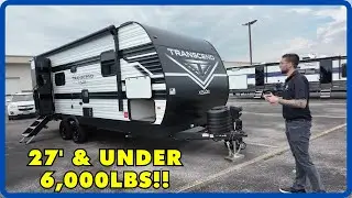 27' & UNDER 6,000lb Couples Camper! 2026 Grand Design Transcend Xplor 22RBX