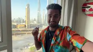 Canada to India Vlog via Dubai 🇨🇦
