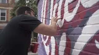 Handpainted Mural: Queen West Mural for Taco Bell