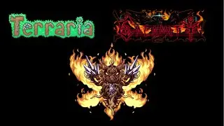 Terraria Calamity Mod (Expert) Providence (The Underworld) Fight