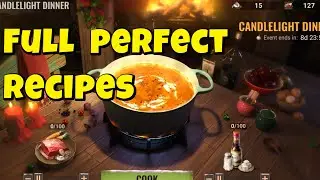 State of Survival : all cooking recipes candle light dinner