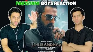 Pakistani Boys Reaction On Dhurandhar Trailer | Ranveer Singh | Sanjay Dutt