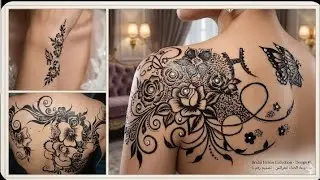 نقش عرائيس علي الظهر tattoo Pictures