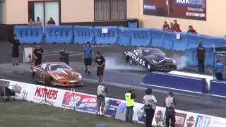 ROD HARVEY'S 2JZ CELICA RUNS 6.67 @ 220 MPH AT SYDNEY JAMBOREE - 3.4.2011