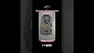 Mini Cooper | JBE Fuel Pump Relay Replacement