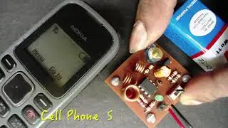 Make Your Own Cell Phone Signal Jammer Using NE555 Timer | Hack Chipset