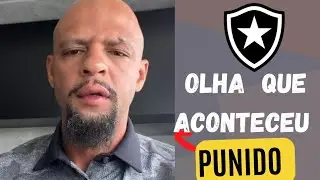 OLHA O QUE ACONTECEU COM O FELIPE MELO AO ELOGIAR O BOTAFOGO NA REDE GLOBO 