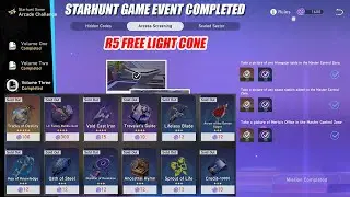 Starhunt Game Event Arcade Challenge All Volume Completed Guide - R5 Free Light Cone Rewad