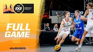 Germany 🇩🇪 vs Israel 🇮🇱 | Women | Full Game | FIBA 3x3 Europe Cup 2023