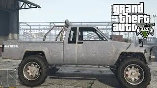 GTA V Next Gen PS4 - Karin Rusty Rebel Test Drive