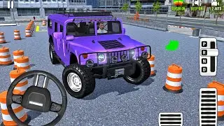 New School Car Simulator Parking License Driver: Multi-level Parking Game 2025! Android Gameplay