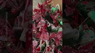 Peppermint Wonderland ❤️🤍#christmas #lyonsny #peppermint #candycane #decor Open 7 days a week 🗓️
