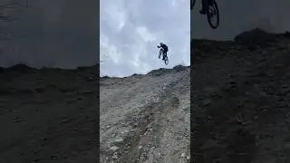 MASSIVE sand dune drop #mountainbike #freeride #marin