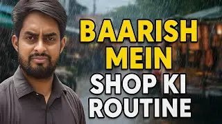 Baarish Mein Shop Ki Routine 🌧️ | Humaira Asghar incident | Saif Vlogs