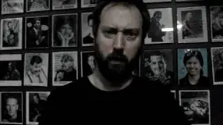 Tom Green supporting The Dirk Knight