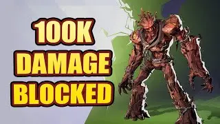 100K damage blocked on GROOT in this Marvel Rivals game