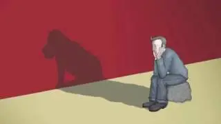 A black dog - Depression