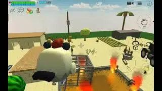Chicken Gun & Minecraft. chicken in lava.Курочка в лаве 😂