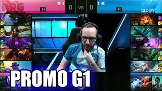 NRG vs C9C (Cloud 9 Challenger) | Game 1 S7 NA LCS Spring 2017 Promotion Tournament | NRG vs C9C G1
