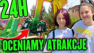 24H W ZATORLANDZIE 🎡 OCENIAMY ATRAKCJE Z BFF 🤩 MISIA I JA