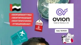 AIR TICKETS | | HIGH PROFESSION VISA PROCESSING | | WORK PERMIT | | UAE || SAUDI ARABIA | | DUBAI ✈️