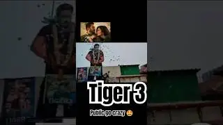 Tiger 3: Unbelievable Scenes as Crazy Audience Gather Outside Theatres! 🤩 #salmankhan