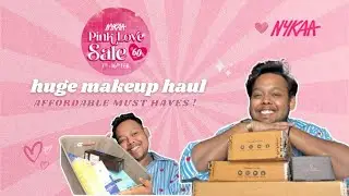 💖Nykaa Pink Love Sale Haul! HUGE Valentine&rsquo;s Day Makeup & Skincare Haul at Crazy Prices! #nykaahaul