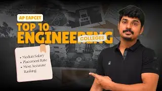 Top 10 Engineering Colleges through AP EAPCET | Most Accurate Ranking | EAPCET Counselling 2025