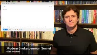 Modern Sonnet 181. Proximity, by Andrew Barker.